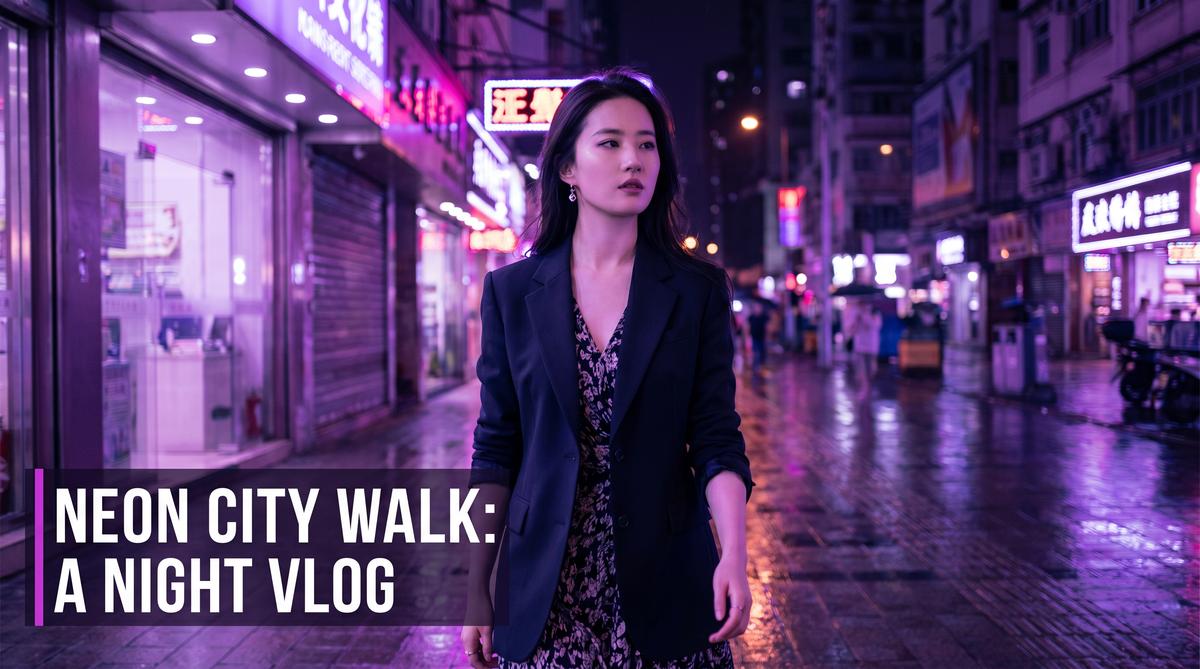 糖心vlog城市夜景视频